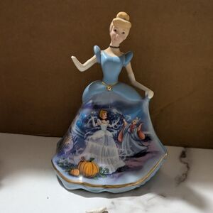 Disney's Cinderella Bell Figurine The Bradford Exchange